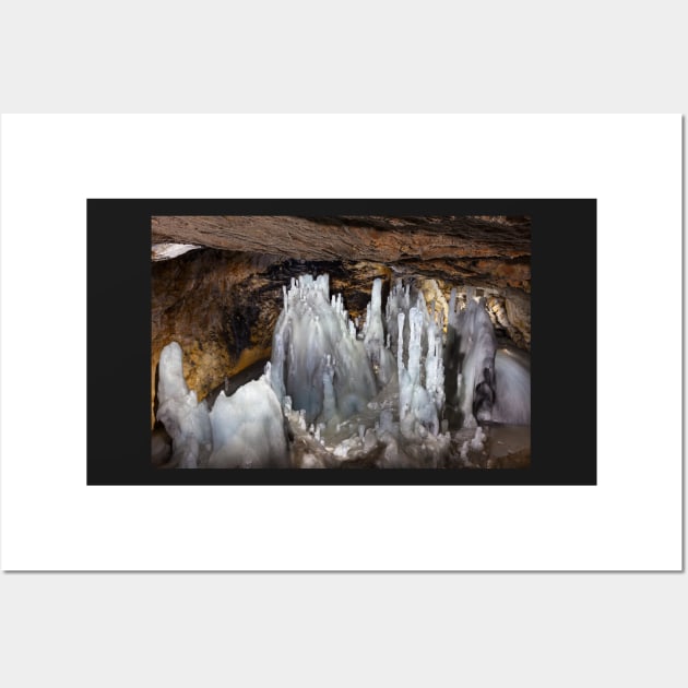 Scarisoara glacier in Romania, Apuseni national reserve Wall Art by naturalis